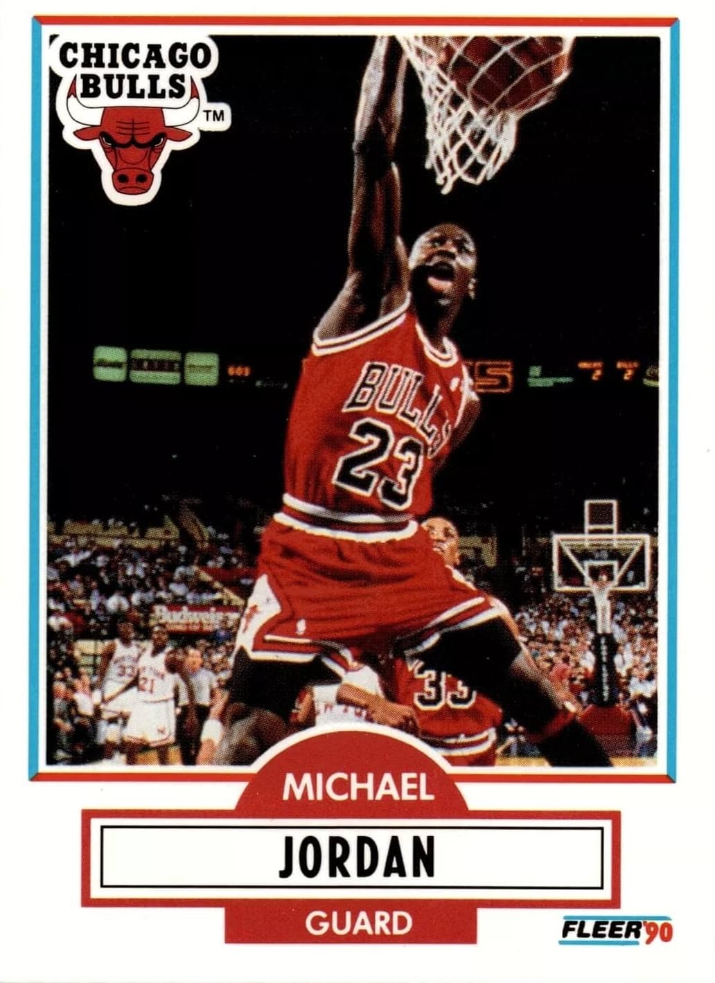 Michael Jordan basketball card